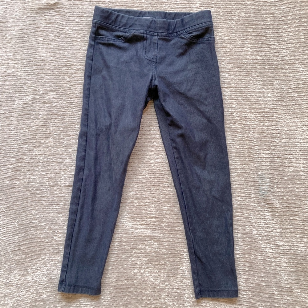 GAP Kids‎ Dark Wash Jeggings Size 6 7 Pull On Stretch Denim Jeans